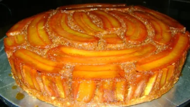 Bolo de Banana Caramelizado